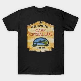 Welcom To Camp Crystal Lake Est 1935 T-Shirt